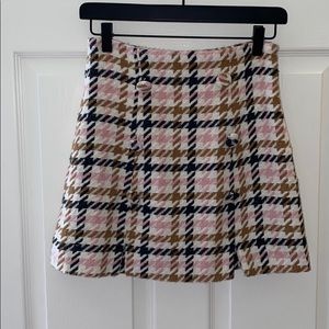 Forever 21 plaid mini skirt